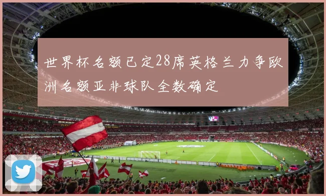 世界杯名额已定28席英格兰力争欧洲名额亚非球队全数确定